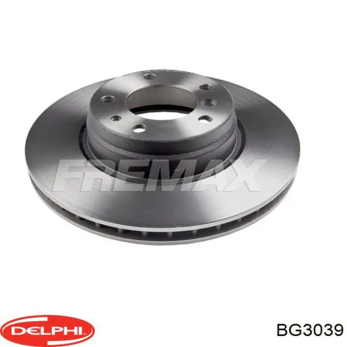 Диск переднього гальма Delphi BG3039 ціна, від 55.63 USD