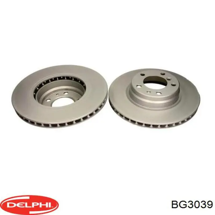 Диск переднього гальма Delphi BG3039 ціна, від 55.63 USD