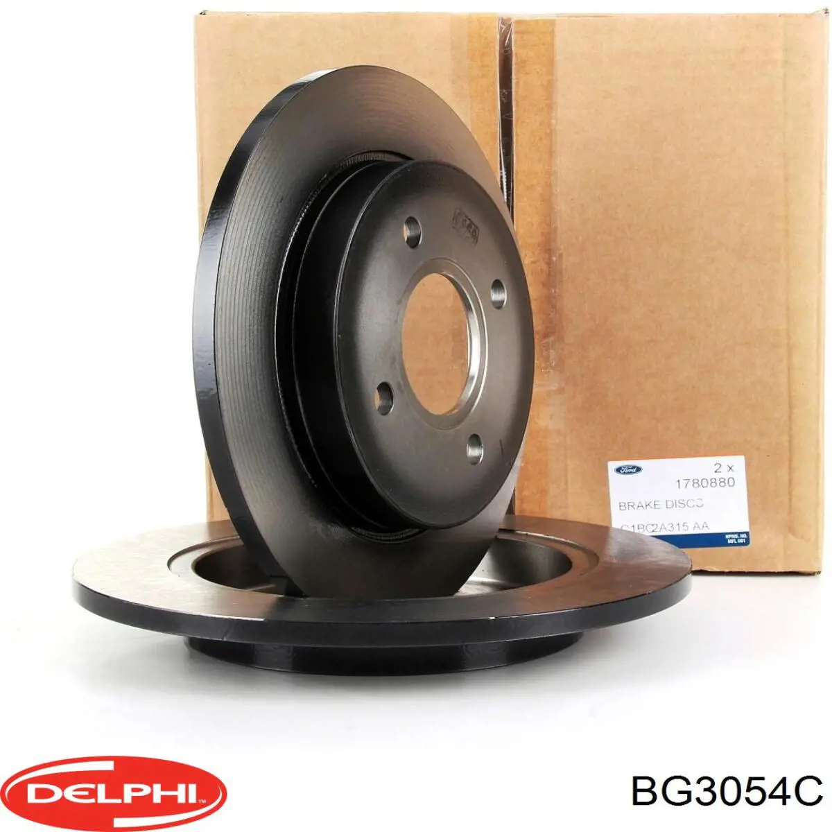 Задні дискові гальма Delphi BG3054C ціна, від 21.50 USD