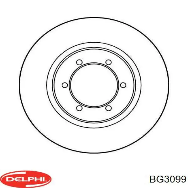 Купити BG3099 Delphi Ротор гальмівний