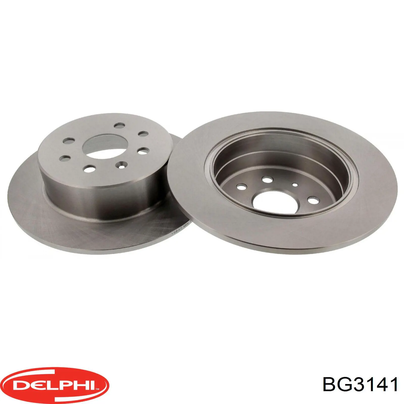Диск гальмівний задній Delphi BG3141