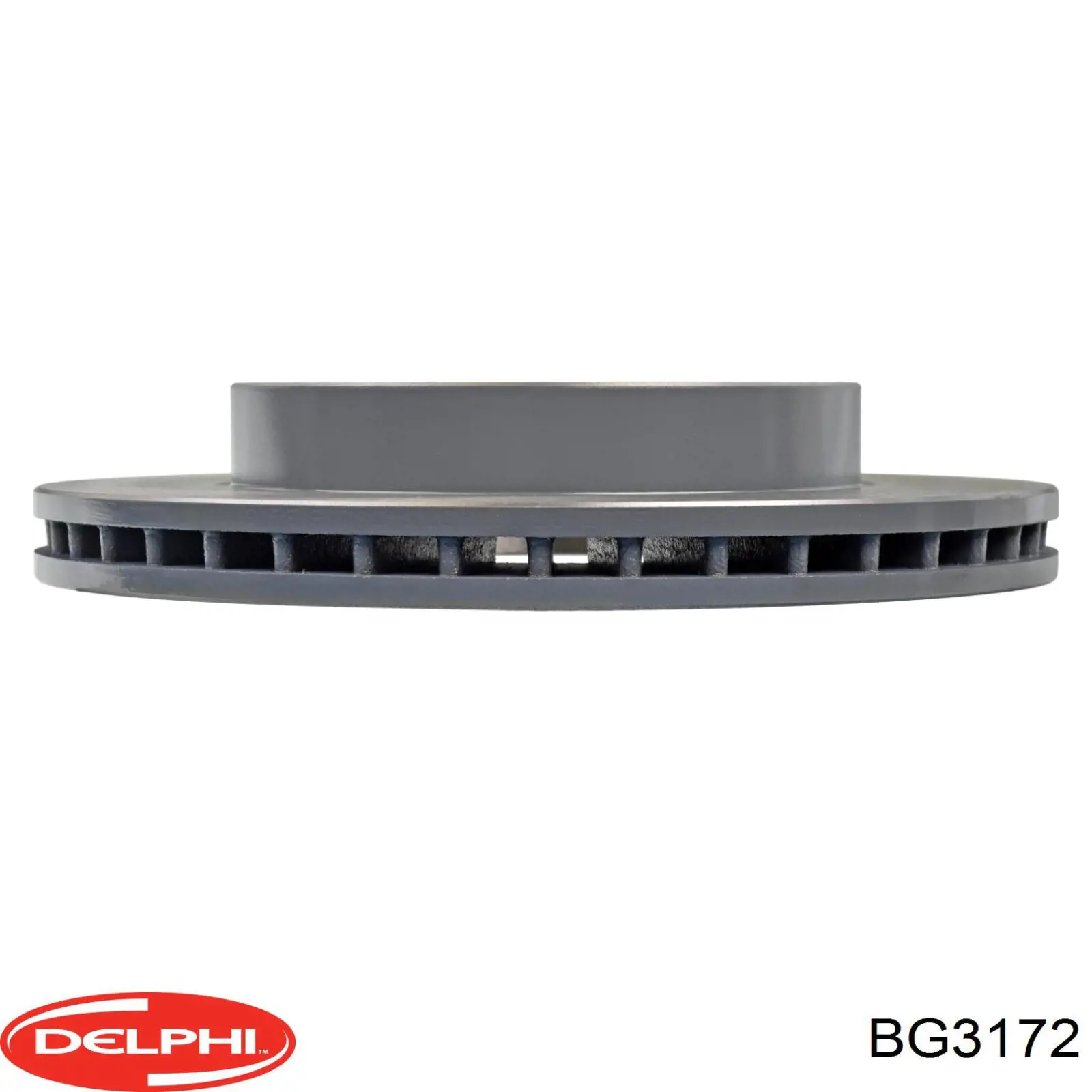 BG3172 Delphi диск гальмівний передній