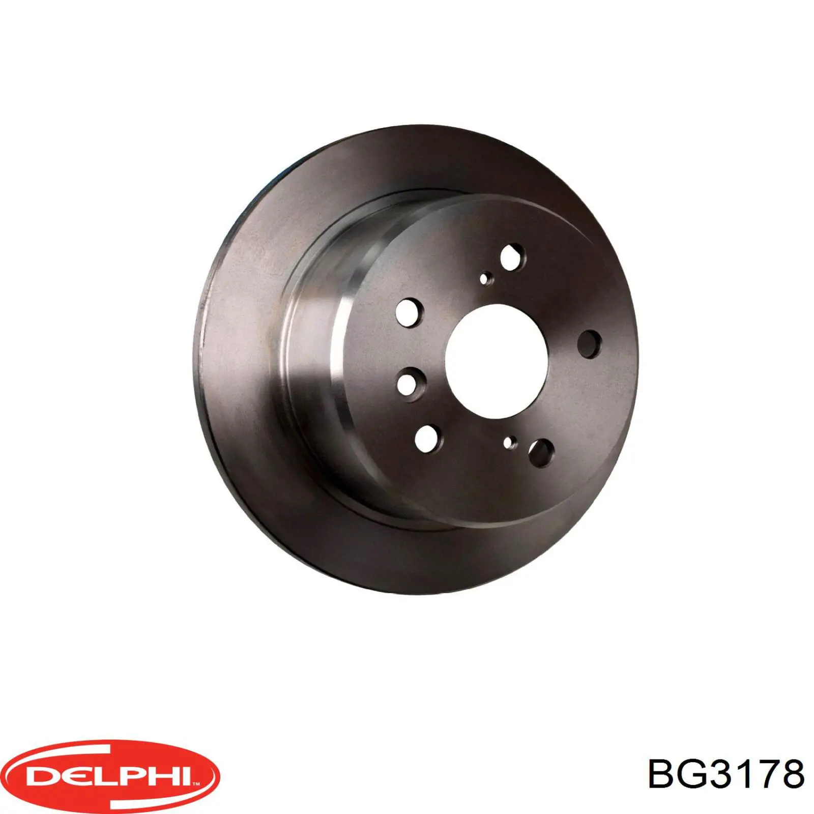 BG3178 Delphi диск гальмівний задній