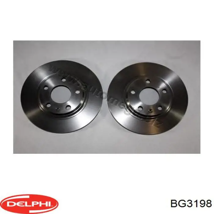 Диск гальмівний передній Delphi BG3198