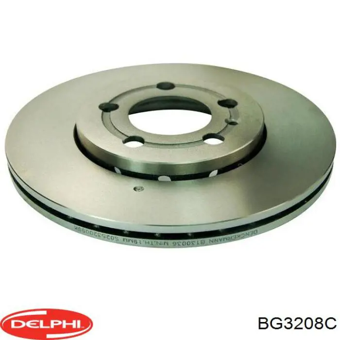 Гальмівні диски передні BG3208C Delphi