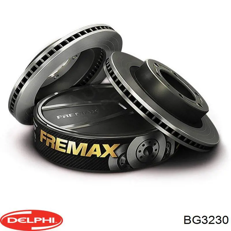 Диск гальмівний задній Delphi BG3230