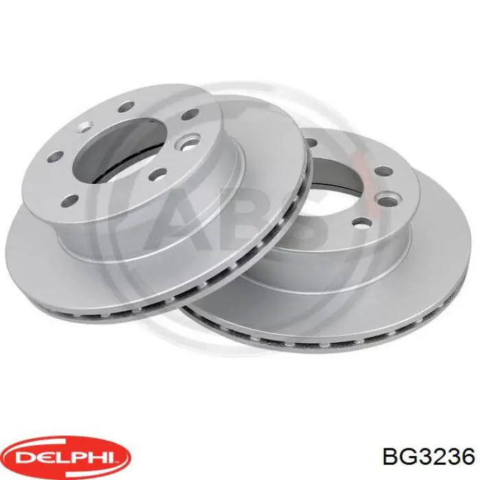 Диск переднього гальма Delphi BG3236 ціна, від 38.12 USD