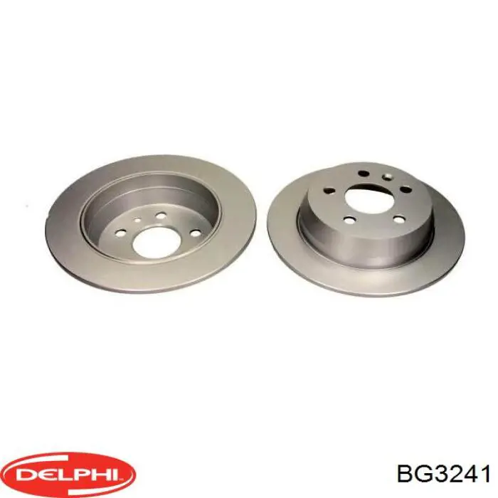 Диск гальмівний задній Delphi BG3241