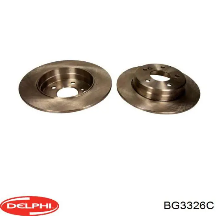 Задні дискові гальма Delphi BG3326C ціна, від 25.90 USD