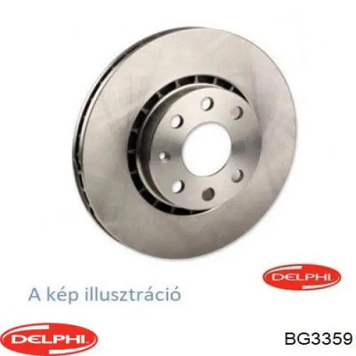 Купити BG3359 Delphi Ротор гальмівний