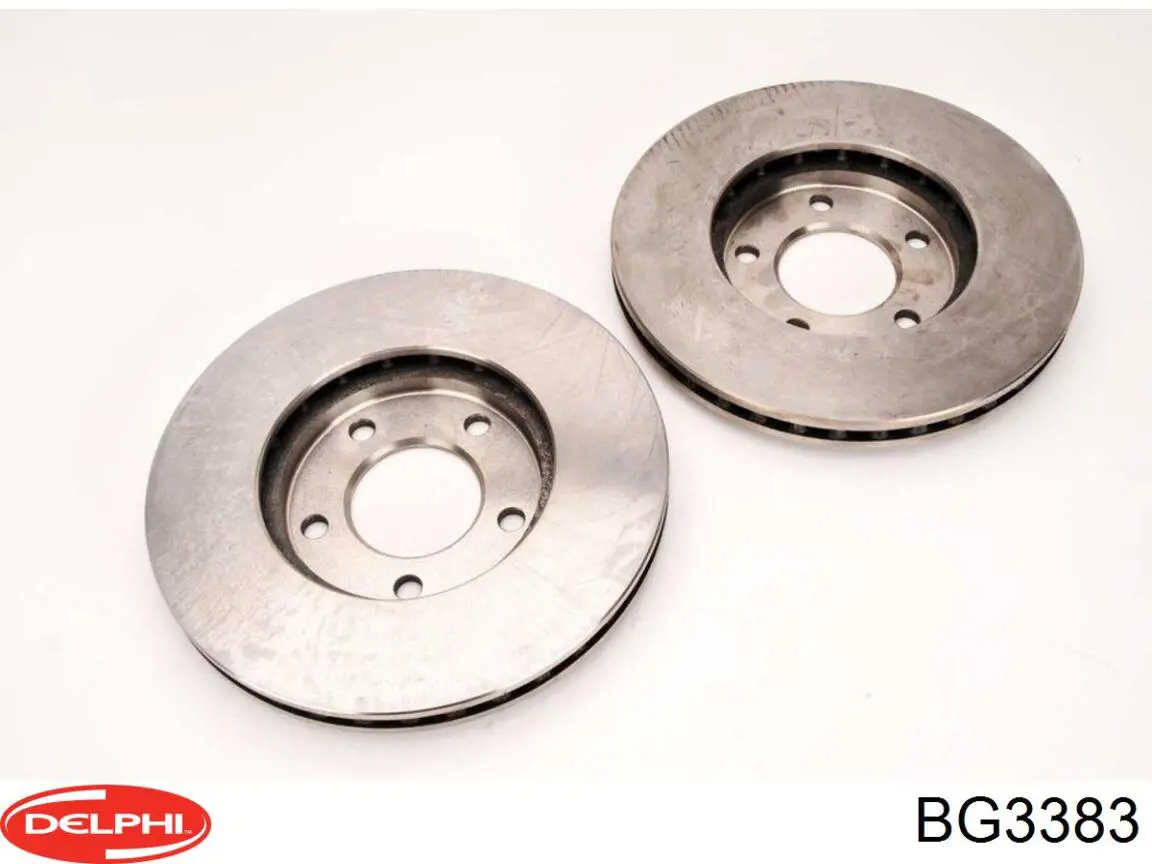 Диск переднього гальма Delphi BG3383 ціна, від 34.64 USD