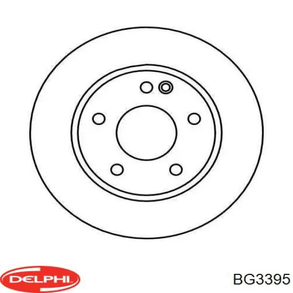 Купити BG3395 Delphi Ротор гальмівний
