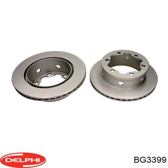 Задні дискові гальма Delphi BG3399 ціна, від 45.20 USD