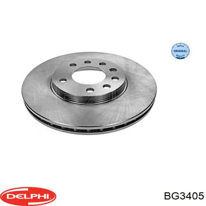Гальмівні диски передні BG3405 Delphi