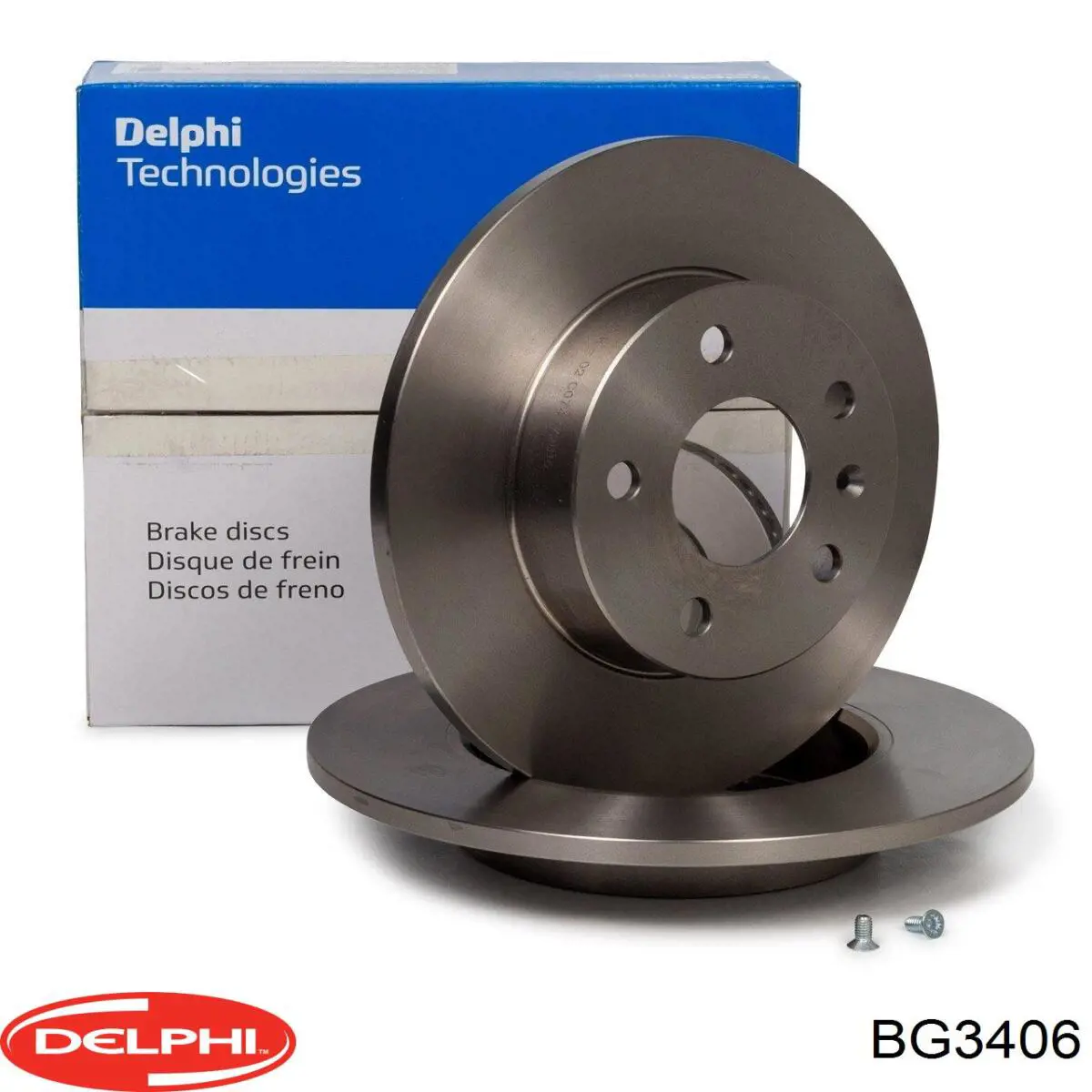 Задні дискові гальма Delphi BG3406 ціна, від 20.64 USD
