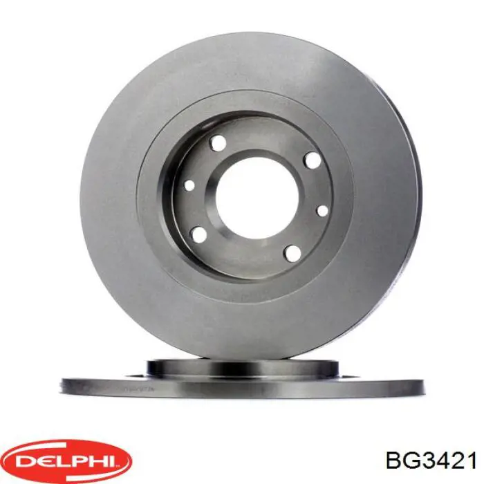 BG3421 Delphi диск гальмівний передній