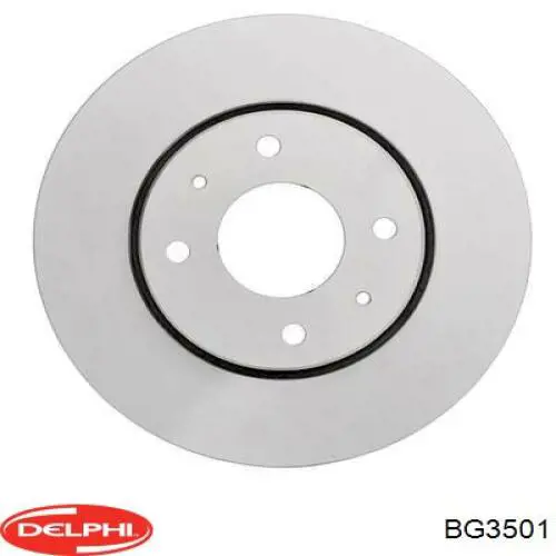 Диск переднього гальма Delphi BG3501 ціна, від 36.95 USD