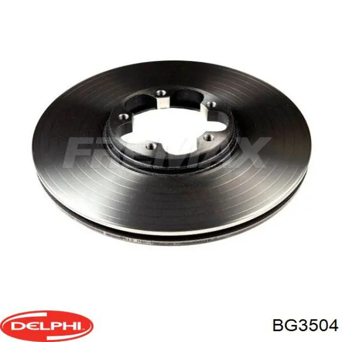 Диск гальмівний передній Delphi BG3504
