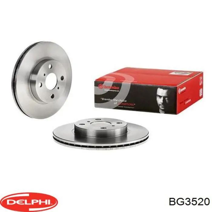 Купити BG3520 Delphi Ротор гальмівний