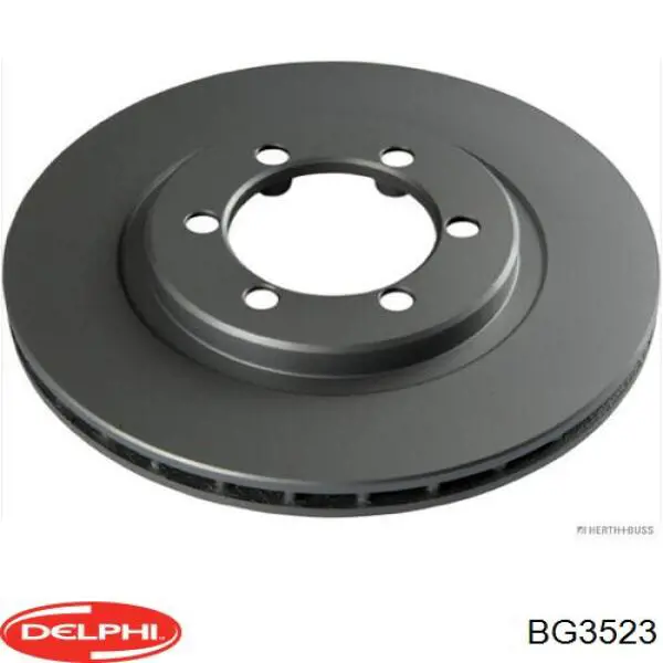 BG3523 Delphi диск гальмівний передній