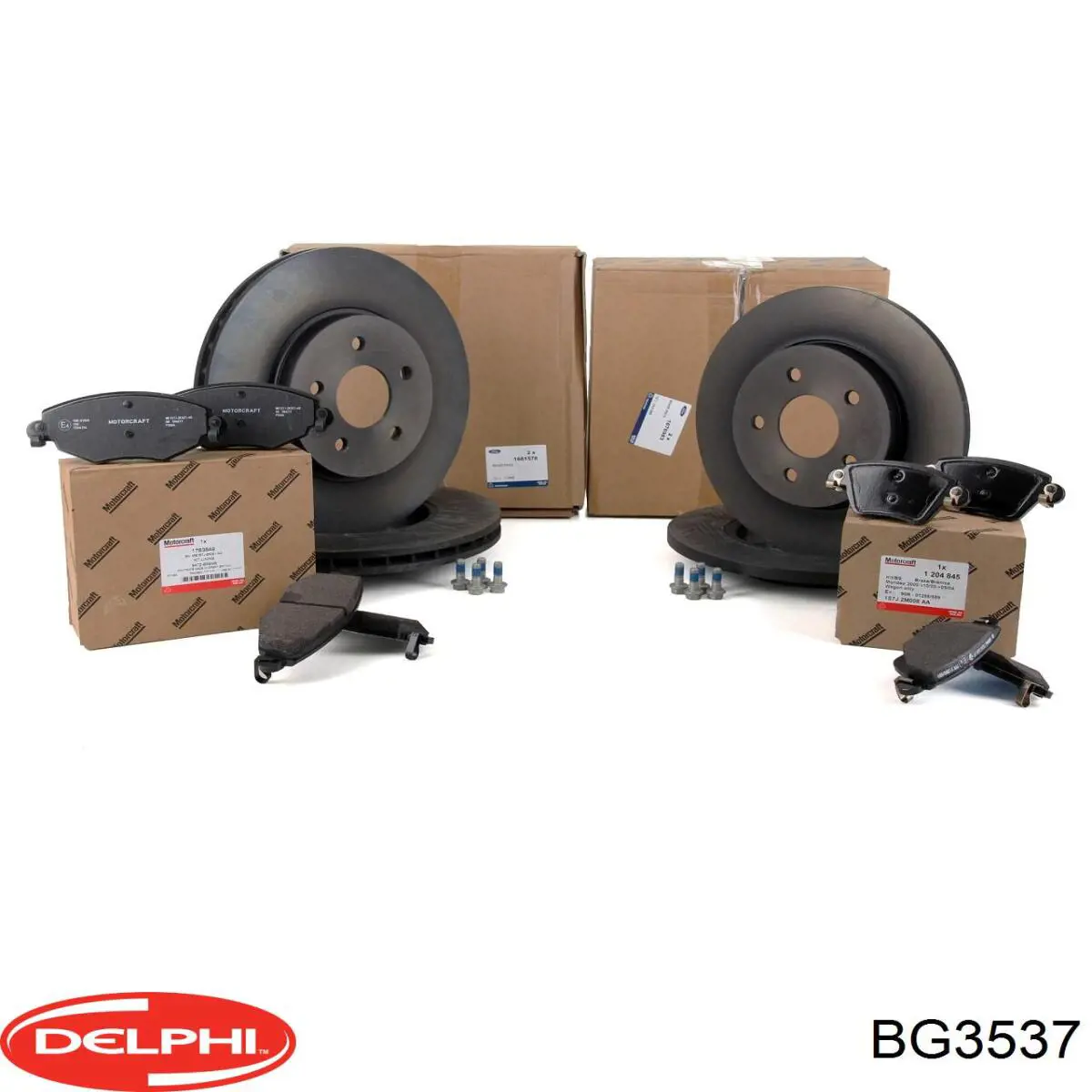 Диск переднього гальма Delphi BG3537 ціна, від 38.99 USD