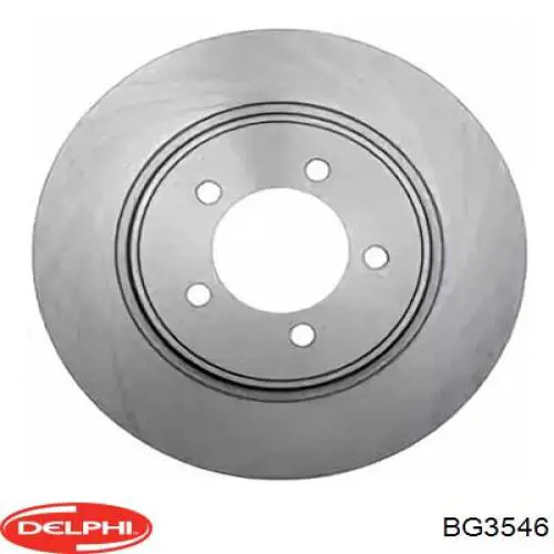 Диск переднього гальма Delphi BG3546 ціна, від 43.43 USD