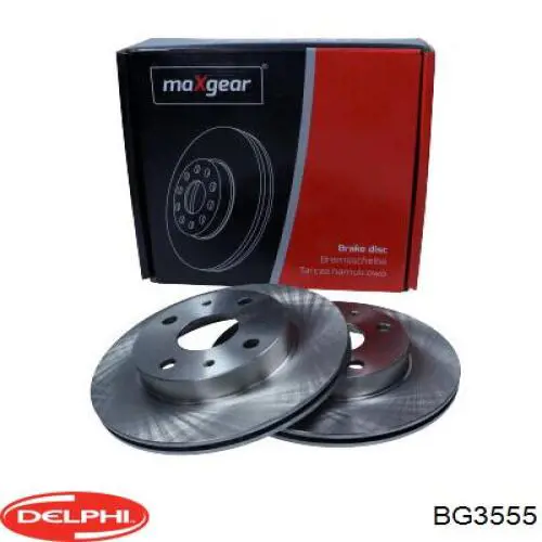Диск переднього гальма Delphi BG3555 ціна, від 25.48 USD