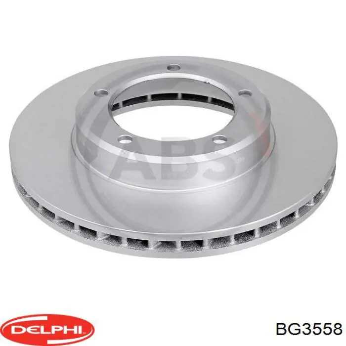 Диск переднього гальма Delphi BG3558 ціна, від 46.48 USD