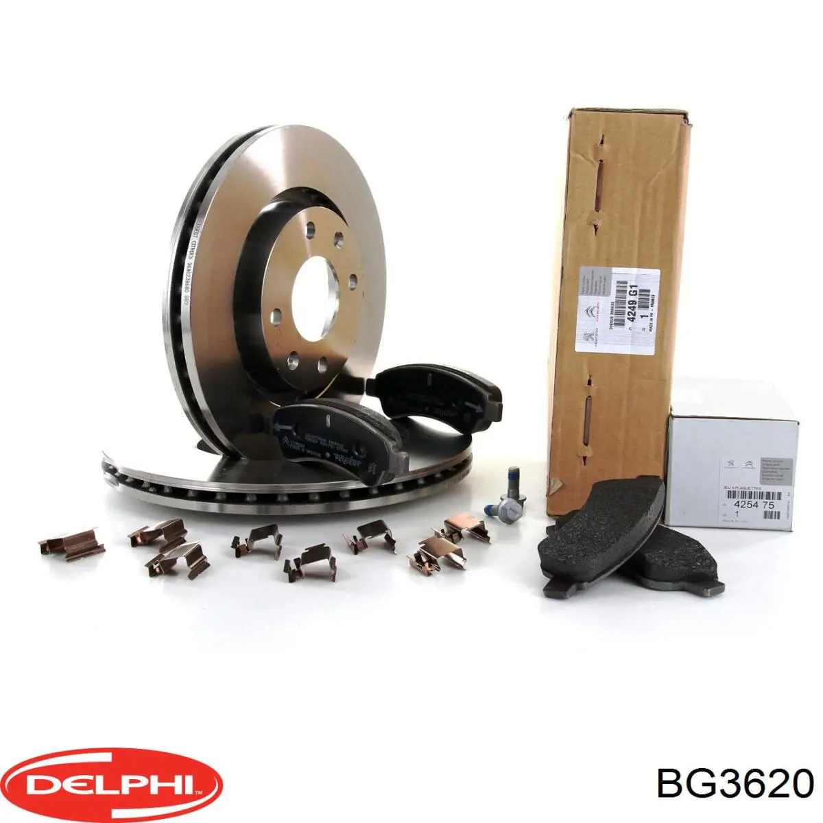 Диск переднього гальма Delphi BG3620 ціна, від 26.10 USD