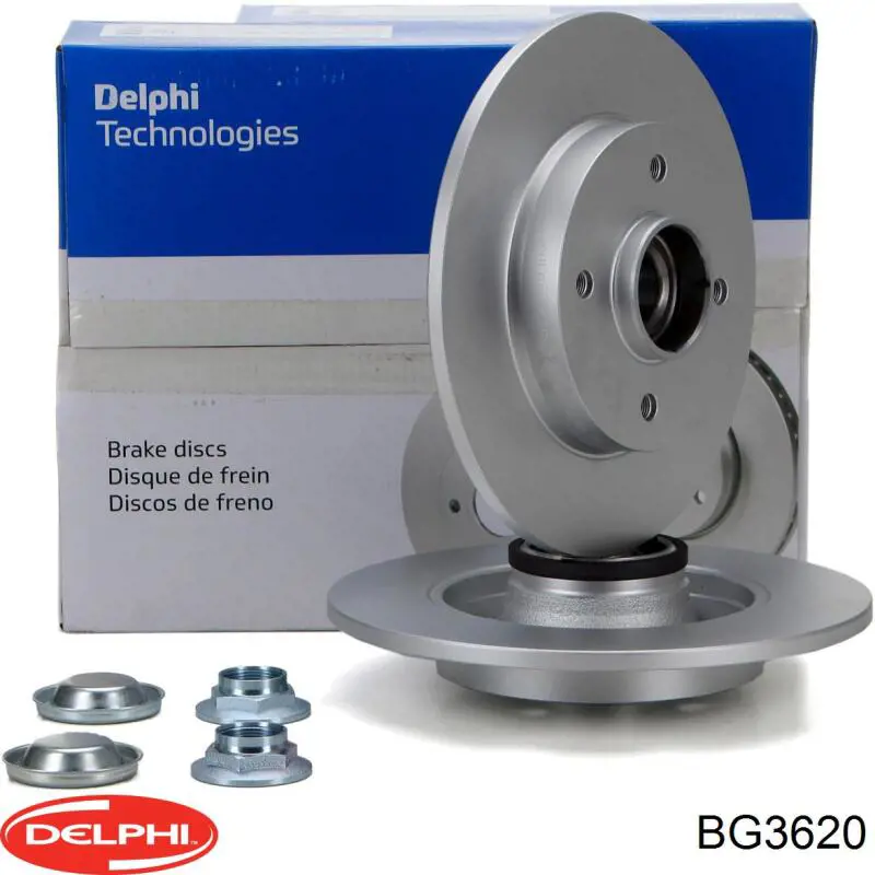 BG3620 Delphi Гальмо дискове переднє