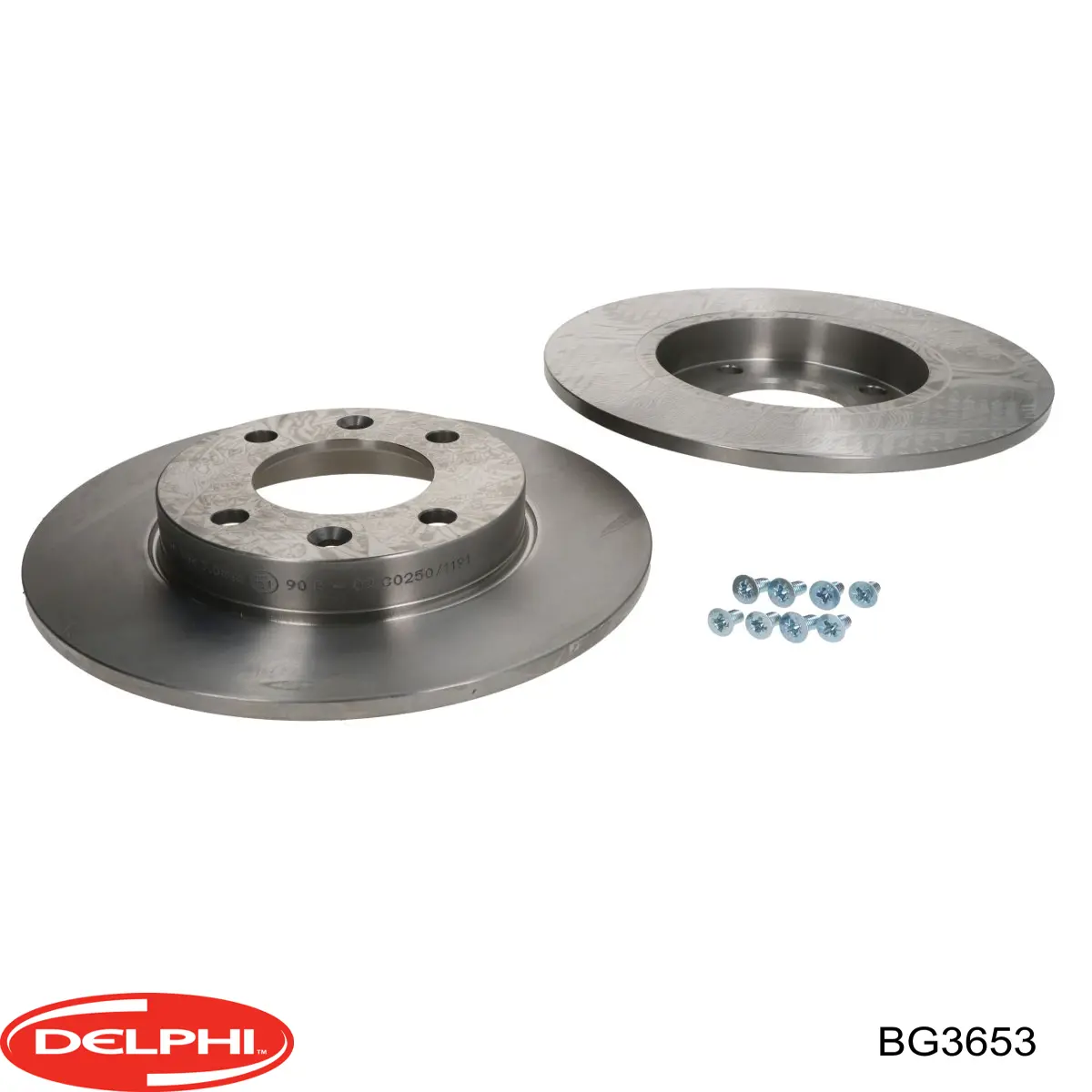 Купити BG3653 Delphi Диск заднього гальма
