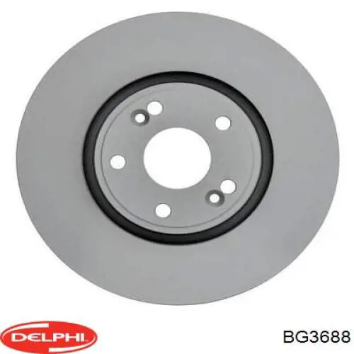 Диск переднього гальма Delphi BG3688 ціна, від 46.83 USD