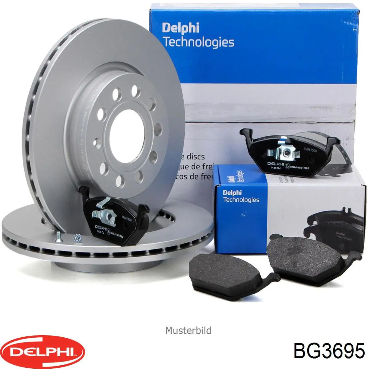 Купити BG3695 Delphi Ротор гальмівний