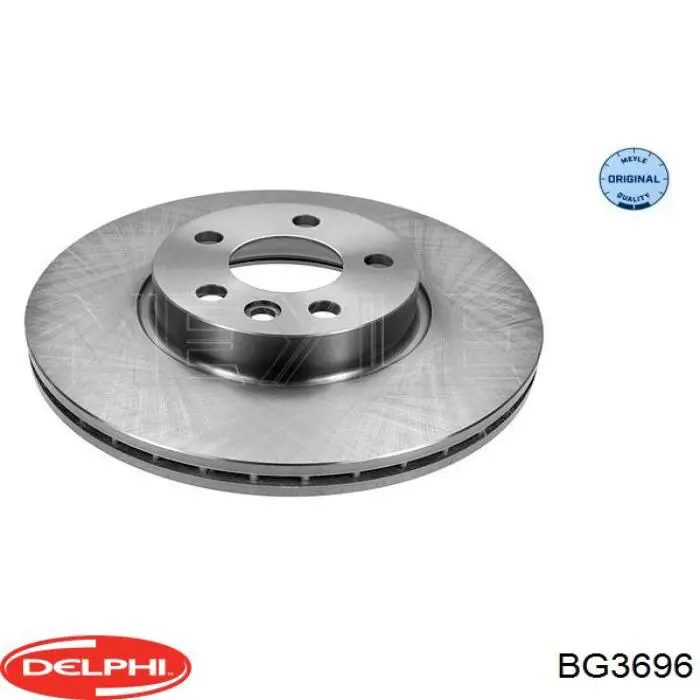 Диск переднього гальма Delphi BG3696 ціна, від 57.06 USD