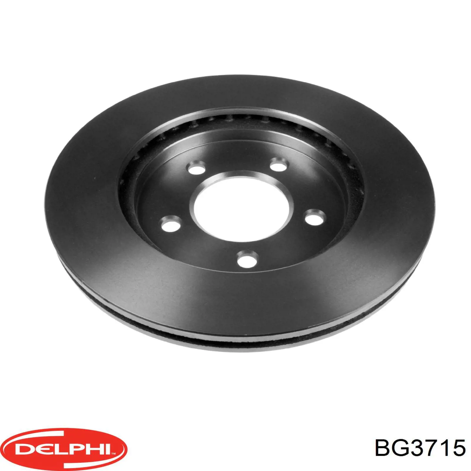 Диск переднього гальма Delphi BG3715 ціна, від 37.43 USD