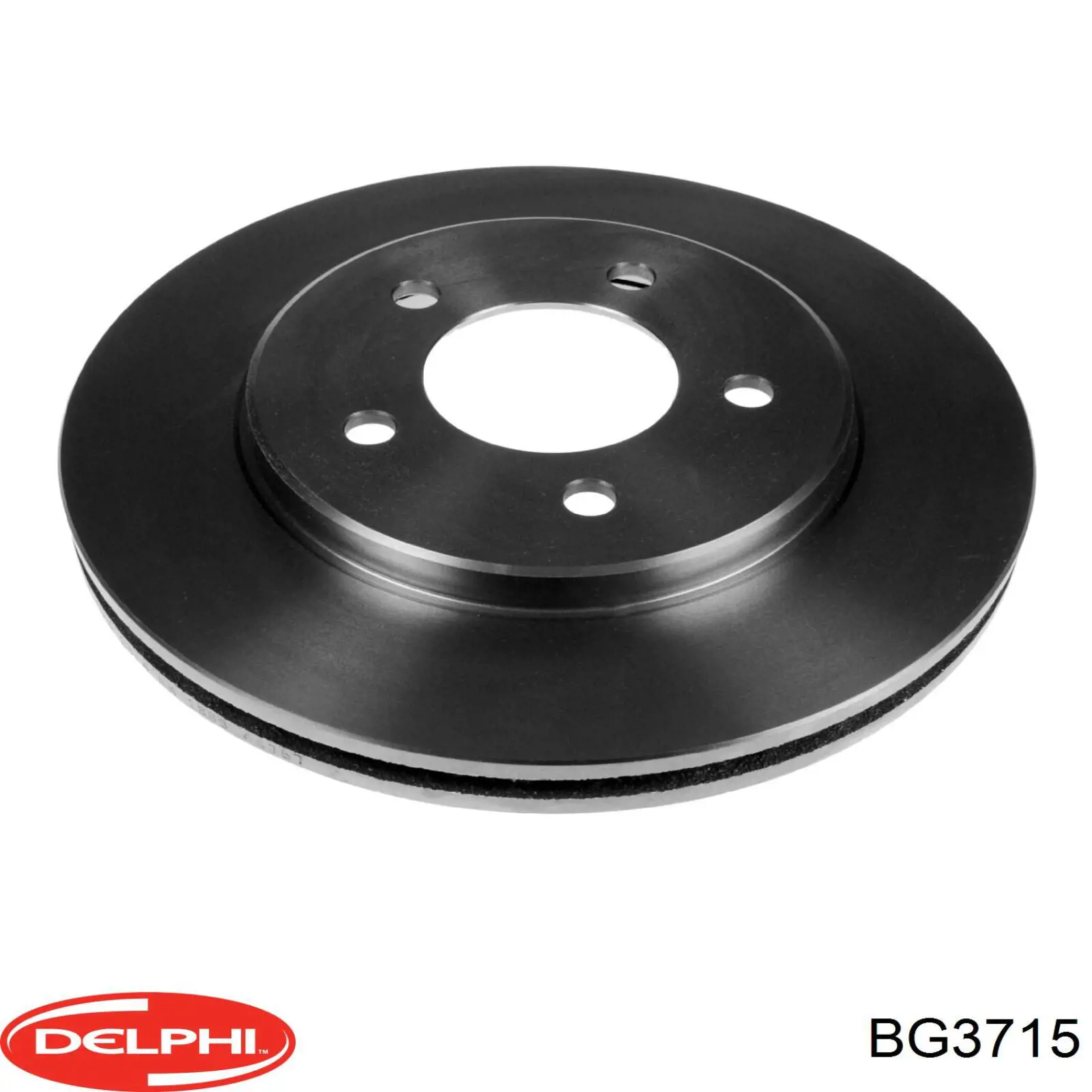 Диск переднього гальма Delphi BG3715 ціна, від 37.43 USD