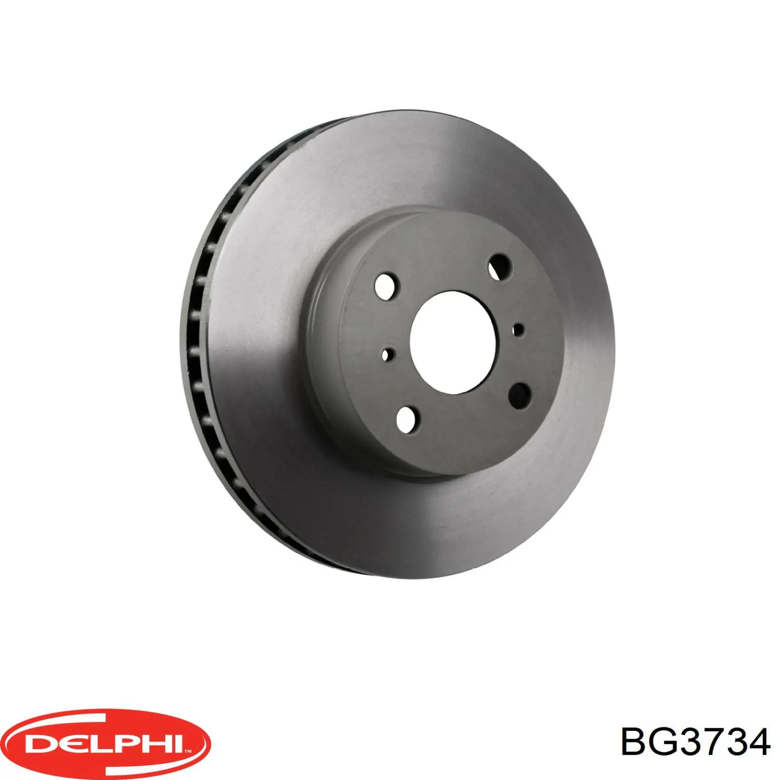 Гальмівні диски передні BG3734 Delphi
