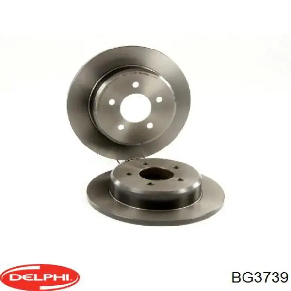 Купити BG3739 Delphi Диск заднього гальма