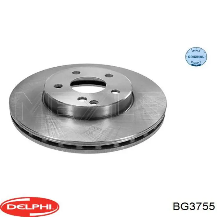 Диск переднього гальма Delphi BG3755 ціна, від 57.06 USD