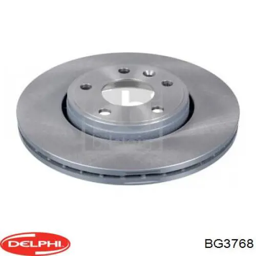 Диск переднього гальма Delphi BG3768 ціна, від 48.98 USD