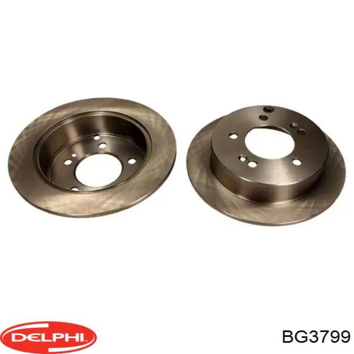 Задні дискові гальма Delphi BG3799 ціна, від 31.85 USD