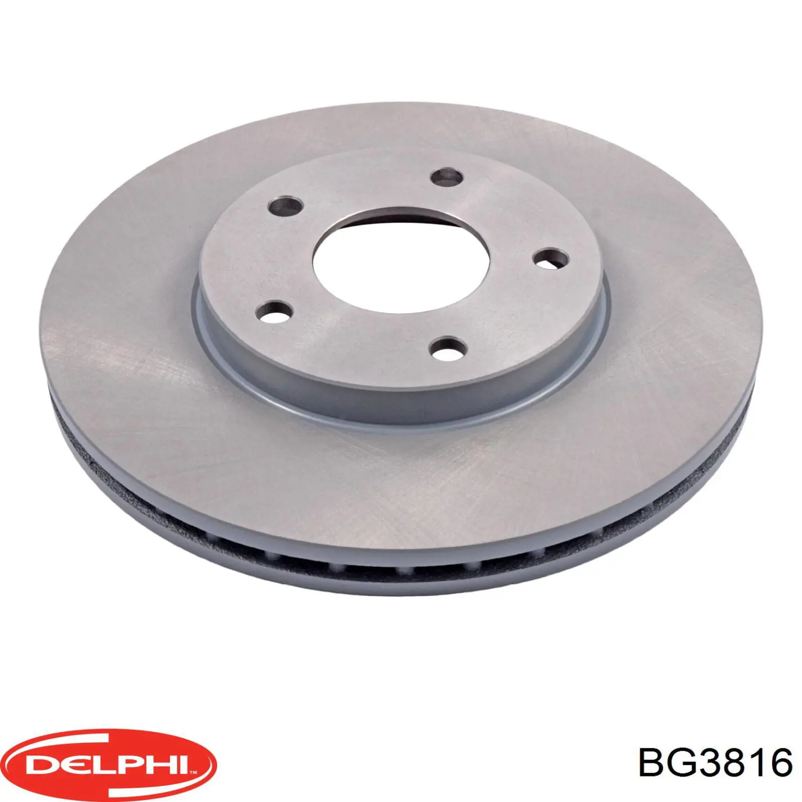 Диск переднього гальма Delphi BG3816 ціна, від 40.53 USD