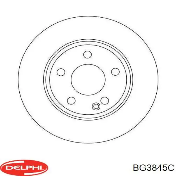 Купити BG3845C Delphi Ротор гальмівний