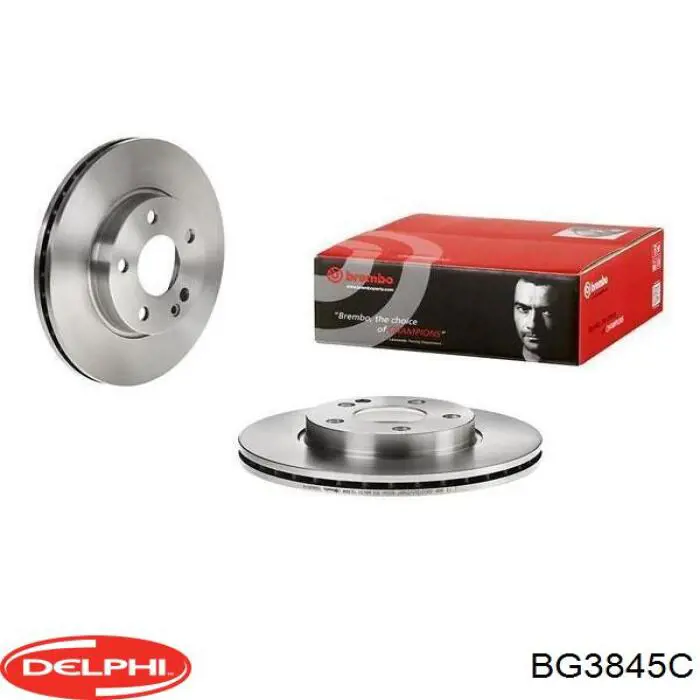 BG3845C Delphi Гальмо дискове переднє