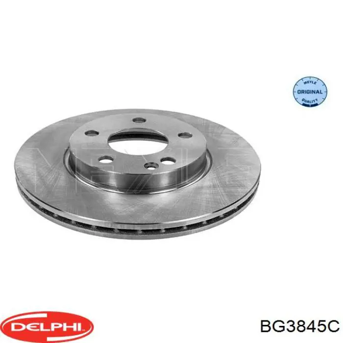 Диск переднього гальма Delphi BG3845C ціна, від 38.23 USD
