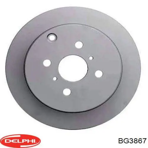 Гальмівні диски BG3867 Delphi