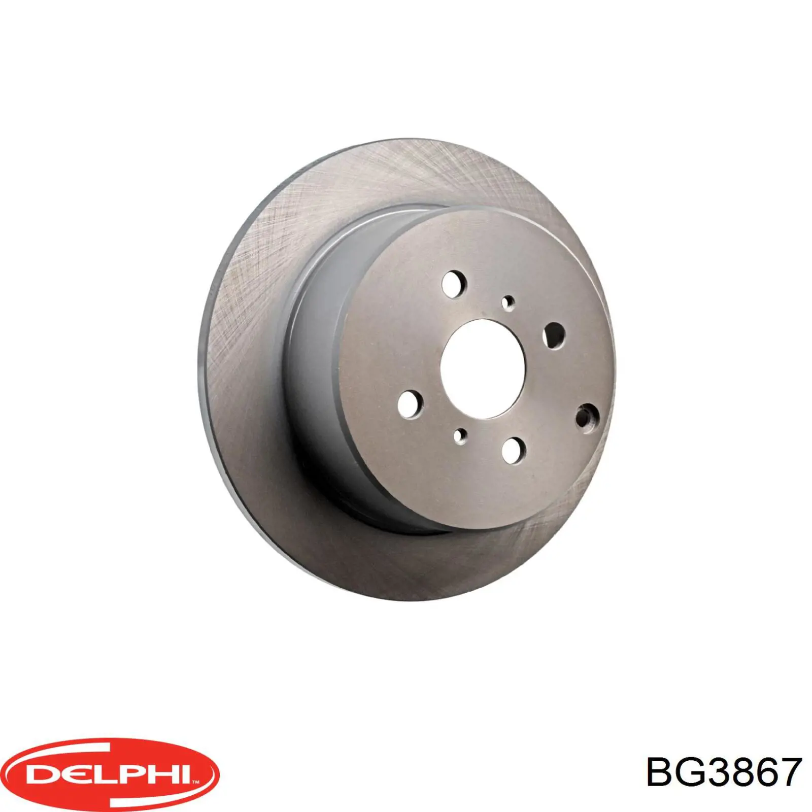 Диск гальмівний задній Delphi BG3867