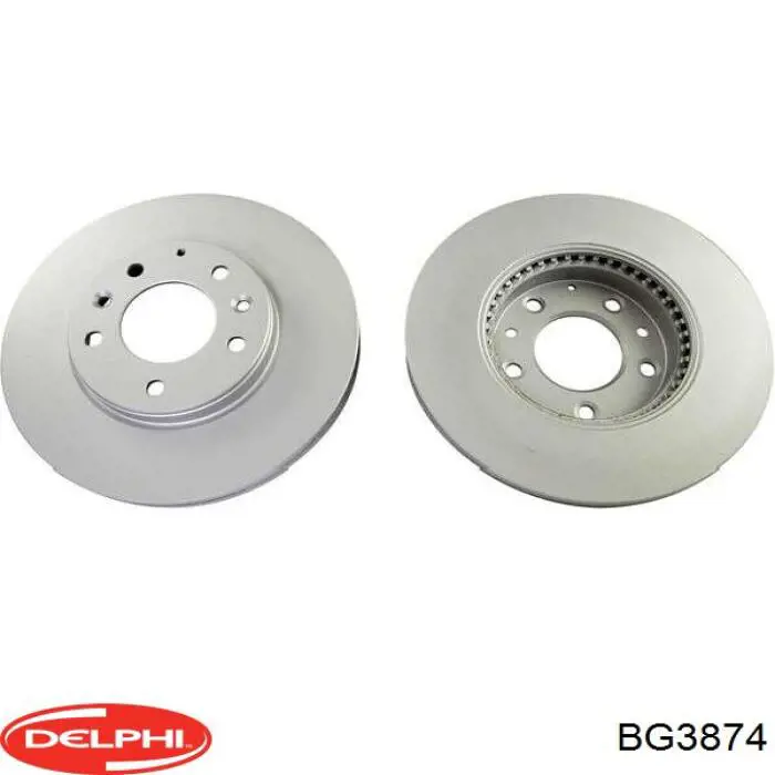 BG3874 Delphi Гальмо дискове переднє