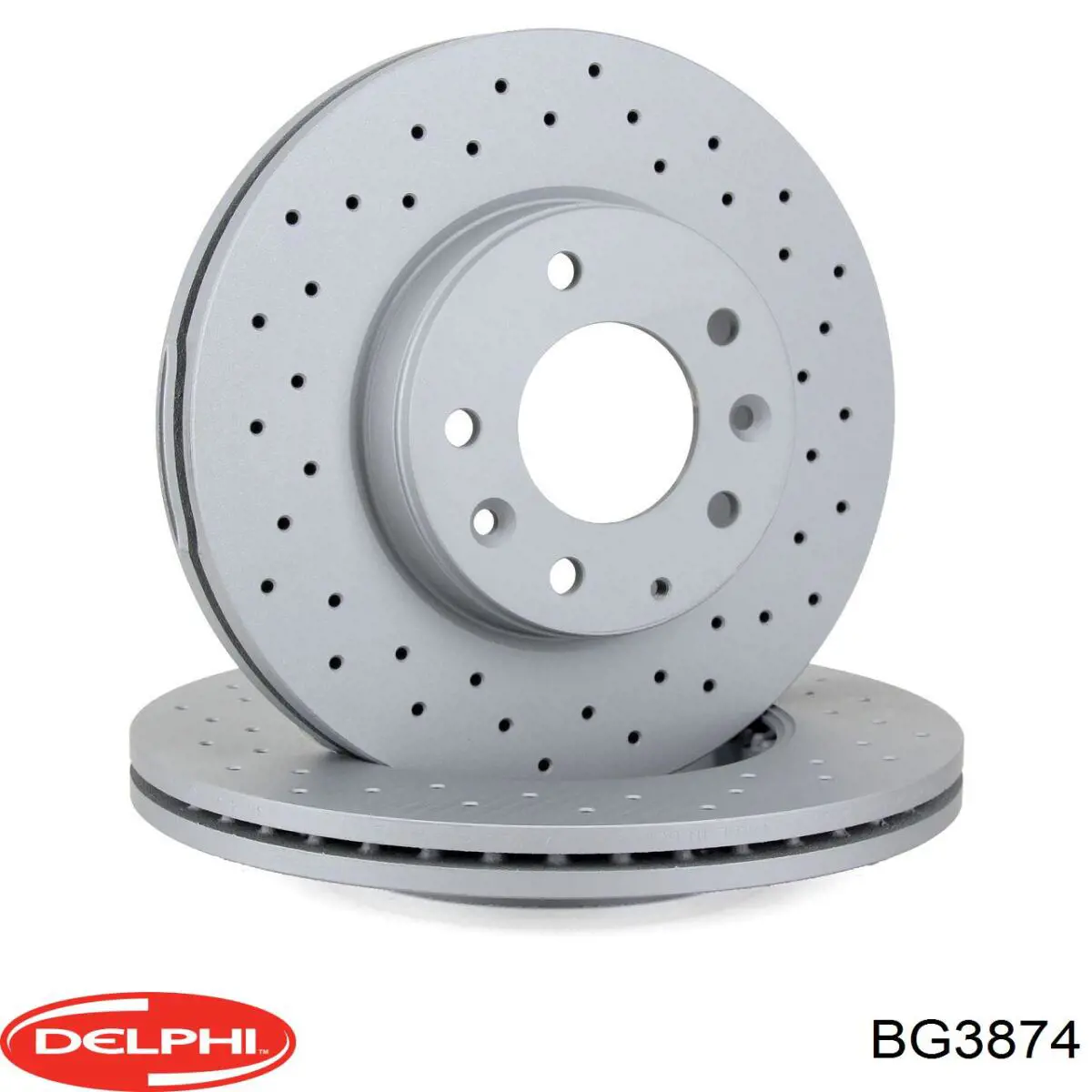 Гальмівні диски передні BG3874 Delphi