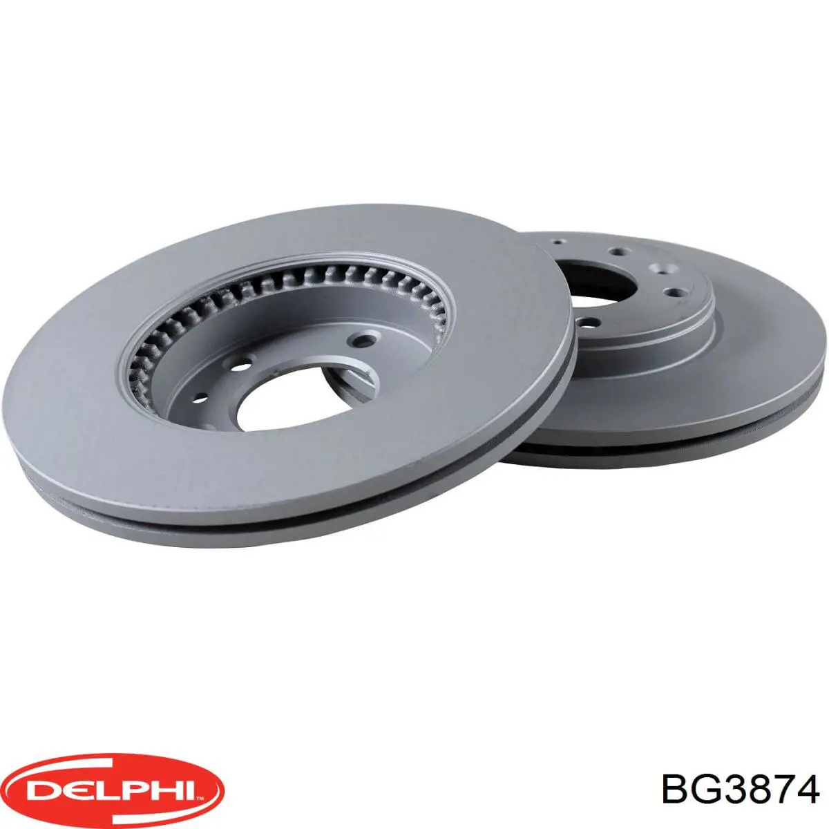 Диск гальмівний передній Delphi BG3874